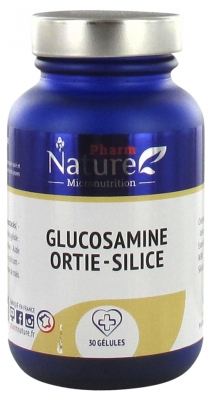 Pharm Nature Glucosamine Ortie Silice - 30 Gélules