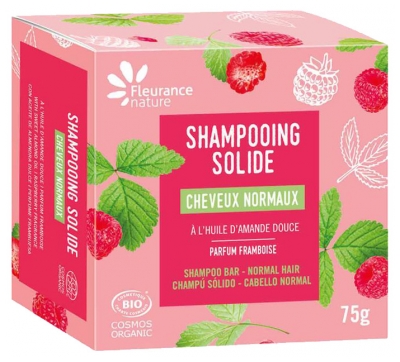 Fleurance Nature Shampoing Solide Cheveux Normaux Huile d'Amande Douce Bio 75 g
