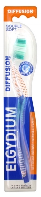 Pierre Fabre Oral Care Elgydium Brosse à Dents Diffusion Souple - Couleur : Vert