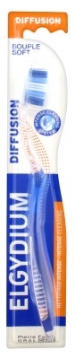 Pierre Fabre Oral Care Elgydium Brosse à Dents Diffusion Souple - Couleur : Bleu