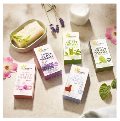 Fleurance Nature Savon Solide Lait Ânesse Verveine Bio 100 ml