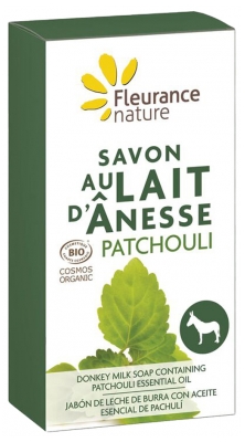 Fleurance Nature Savon Solide Lait Ânesse Patchouli Bio 100 ml