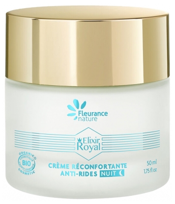 Fleurance Nature Élixir Royal Crème Anti-Rides Nuit Bio 50 ml