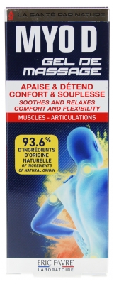 Eric Favre Myo D Gel de Massage Sport Muscles et Articulations 100 ml