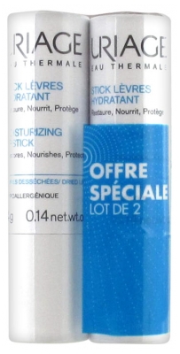 Uriage Stick à Lèvres Hydratant 2 X 4 g