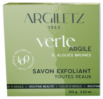 Savon Exfoliant à l'Argile Verte 100 g