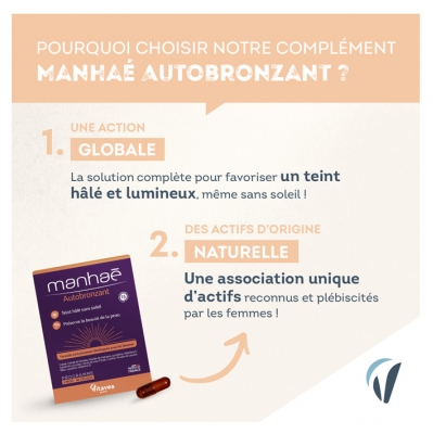 Vitavea Manhaé Autobronzant 60 Unités