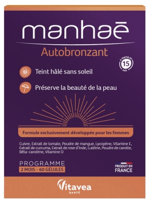 Vitavea Manhaé Autobronzant 60 Unités