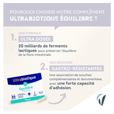 Ultrabiotique Vitavea Équilibre 30 gélules