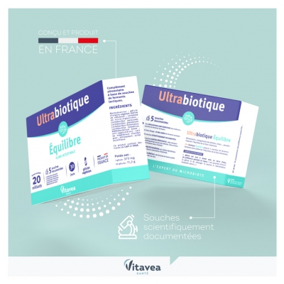 Ultrabiotique Vitavea Équilibre 30 gélules