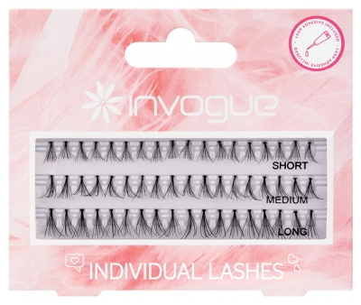 Invogue Faux Cils Individuels 54 Unités 3 Longueurs