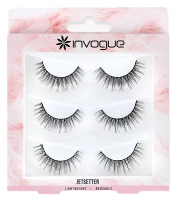 Invogue Faux Cils - JetSetter Set de 3 Paires 