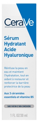 Cerave Sérum Hydratant Acide Hyaluronique Tous Types de Peaux 30 ml