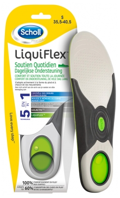 Scholl Semelles Soutien Quotidien Chaussures Femmes Pointure 35.5-40.5 - 1 Paire