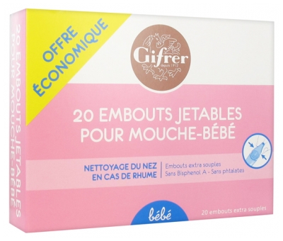 GIFRER Embouts Jetables pour Mouche-bébé x20