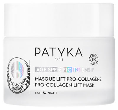 Patyka Age Specific Intensif Masque Lift Pro-Collagène Nuit Bio 50 ml