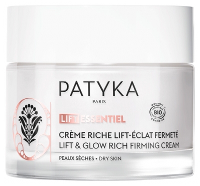 Patyka Lift Essentiel Crème Riche Lift-Éclat Fermeté Bio 50 ml