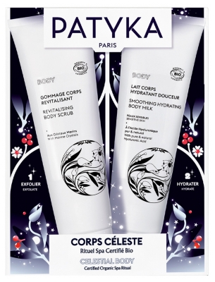 PATYKA Body Gommage Corps Revitalisant Bio 150 ml + Lait Corps Hydratant Bio 150 ml Offert