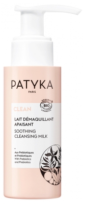 PATYKA Clean Lait Démaquillant Apaisant Format Voyage Bio 50 ml
