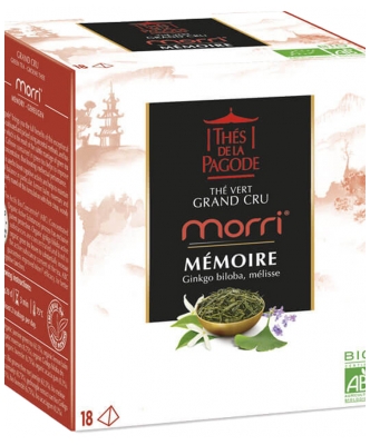Thés de la Pagode Thé Morri Bio 18 Sachets