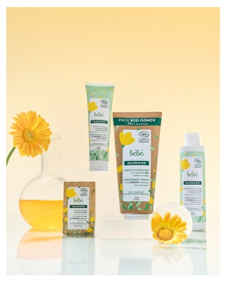 Klorane Crème Change Certifiée Bio au Calendula - Change Siège - Bébé 100 ml