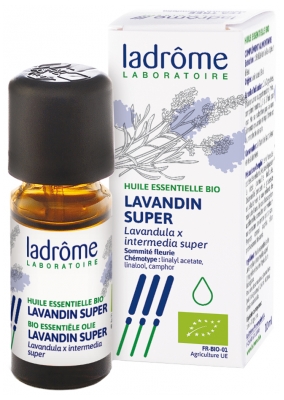 Ladrôme Huile Ess. Lavandin Super Sommité Fleurie 10 ml Fr/Nl