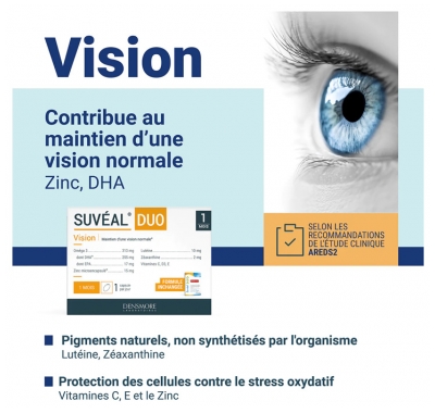 Densmore Suvéal Duo Vision 1 Mois 30 Capsules