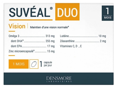 Densmore Suvéal Duo Vision 1 Mois 30 Capsules