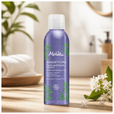 Melvita Bouquet Floral Poudre Exfoliante Bio 30 g