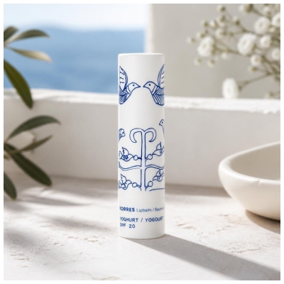 Korres Stick Yaourt Grec Stick Lèvres SPF20 Incolore 4,5 g