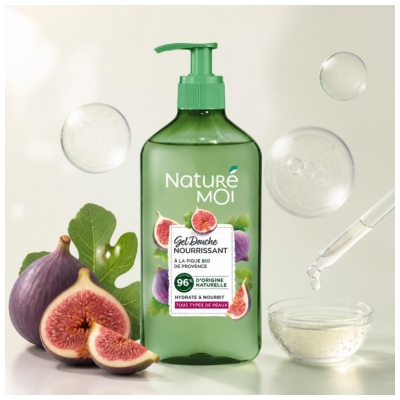 Naturé Moi Gel Douche Nourrissant Figue Toutes Peaux 500 ml