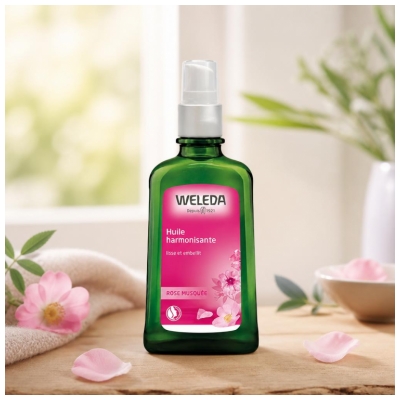 Weleda Huile Harmonisante à la Rose Musquée - 100 ml