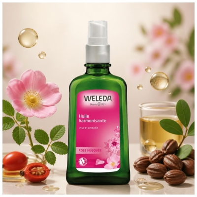 Weleda Huile Harmonisante à la Rose Musquée - 100 ml