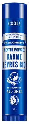 Drbronners Baume à Lèvres - Parfum : Menthe Poivrée