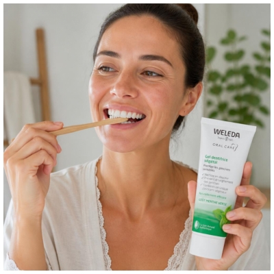 Weleda Duo Gel Dentifrice Végétal - 2 X 75 ml