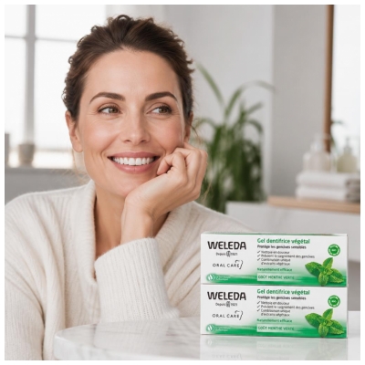 Weleda Duo Gel Dentifrice Végétal - 2 X 75 ml