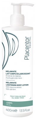 Placentor Ds White Lait Corporel Aux Actifs Éclaircissants Flacon 400 ml
