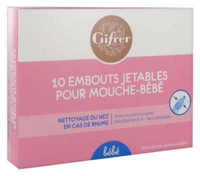 GIFRER Embouts Jetables Mouche Bébé x10