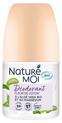Naturé Moi Déodorant Fleur de Coton Efficacité 24H Bio 50 ml