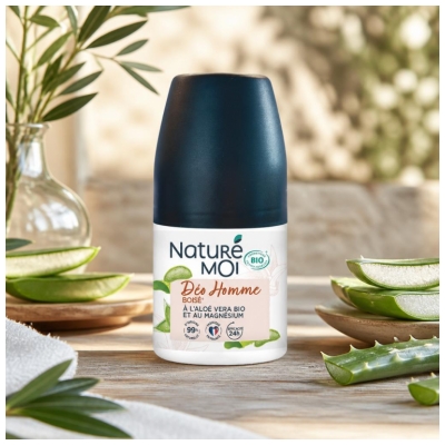 Naturé Moi Homme Déodorant Boisé Efficacité 24H Bio 50 ml