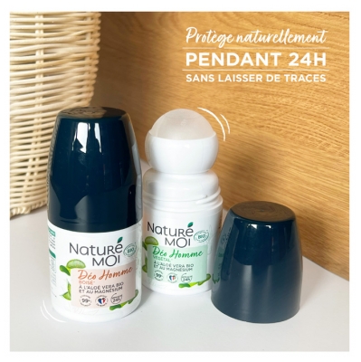Naturé Moi Homme Déodorant Fraîcheur Efficacité 24H Bio 50 ml