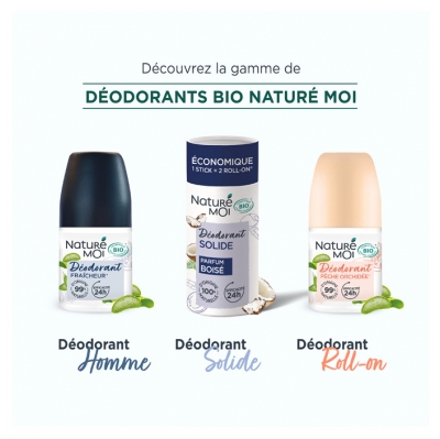 Naturé Moi Homme Déodorant Fraîcheur Efficacité 24H Bio 50 ml