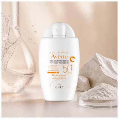 Avène Cicalfate Eau Thermale - Solaire - Fluide Minéral SPF 50+ 40 ml