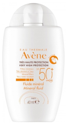 Avène Cicalfate Eau Thermale - Solaire - Fluide Minéral SPF 50+ 40 ml