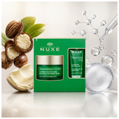 Nuxe Nuxuriance Ultra Kit Anti-Âge Crème de Jour 50 ml + Cème de Nuit 15 ml Offerte