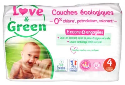 Love & Green Couches Hypoallergéniques et Écologiques T4 X 46