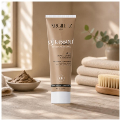 Argiletz Pâte Argile Ghassoul Visage Corps & Cheveux 150 g