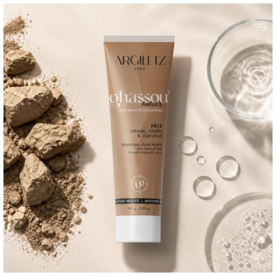 Argiletz Pâte Argile Ghassoul Visage Corps & Cheveux 150 g
