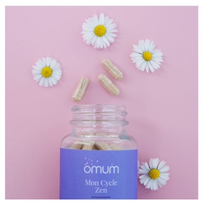 Omum Mon Cycle Zen : Humeur Sommeil Relaxation - 60 Gélules