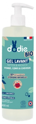 Dodie Gel Lavant Bio - Visage, Corps et Cheveux - 400 ml